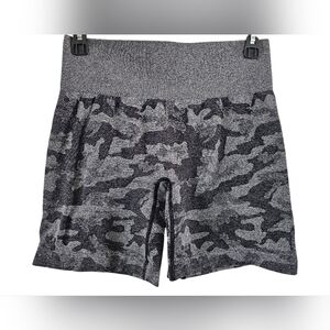 NVGTN Gray/Black Camo Shorts
